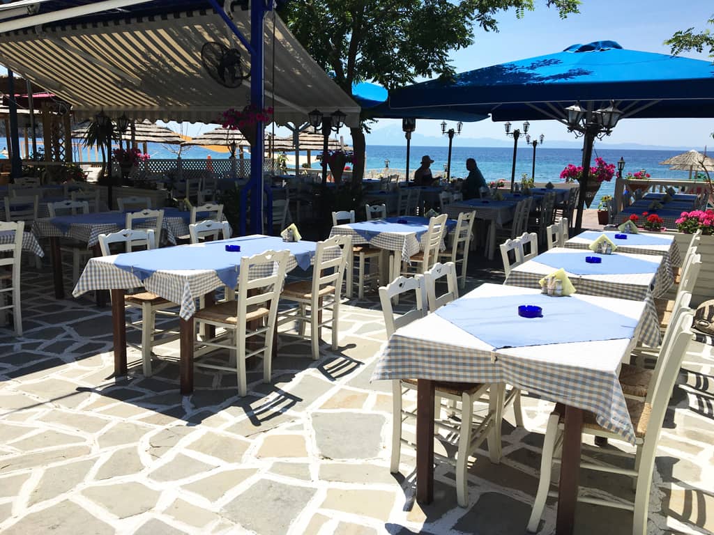Grecka restauracja w Potos