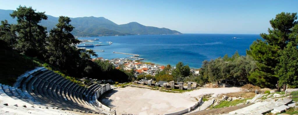 ancient theater of Limenas/Thassos Town