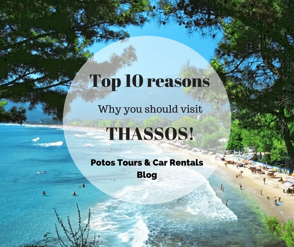 Golden Beach on Thassos