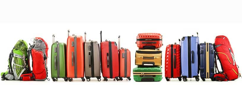 luggage pieces 