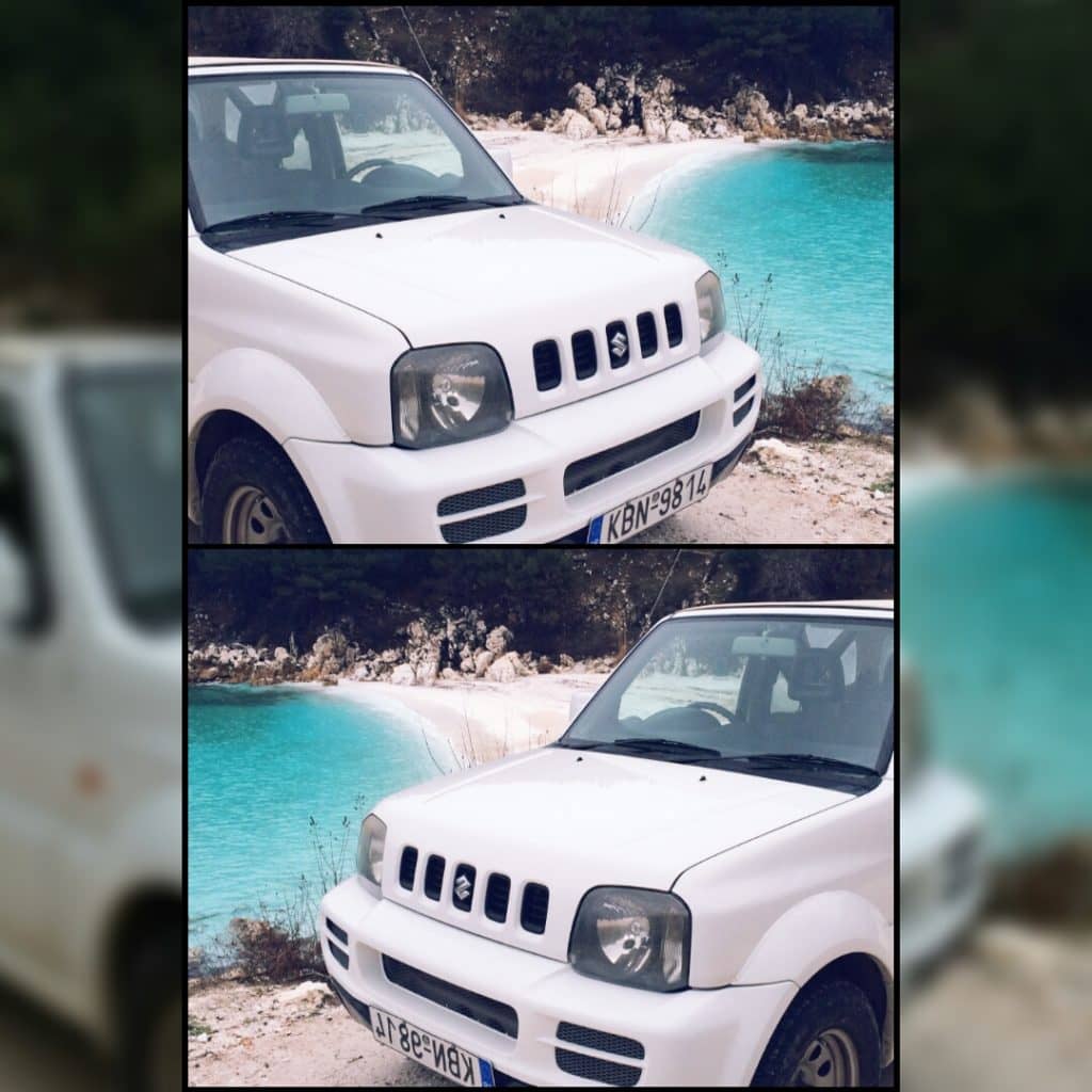 Suzuki Jimny at Marble Beach 