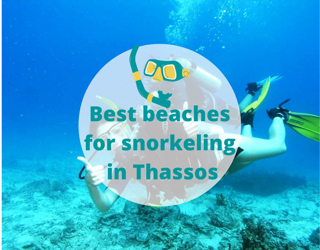 Best beaches for snorkeling in Thassos