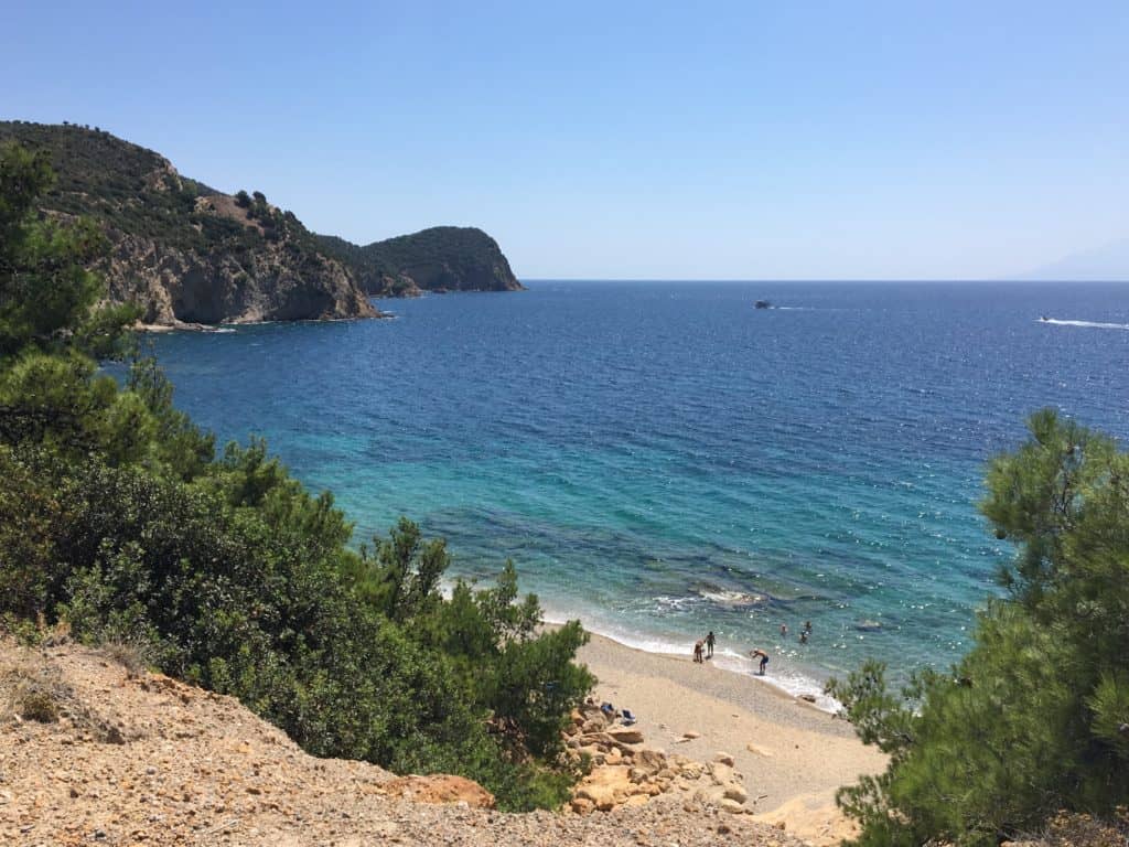 Fari beach in thassos