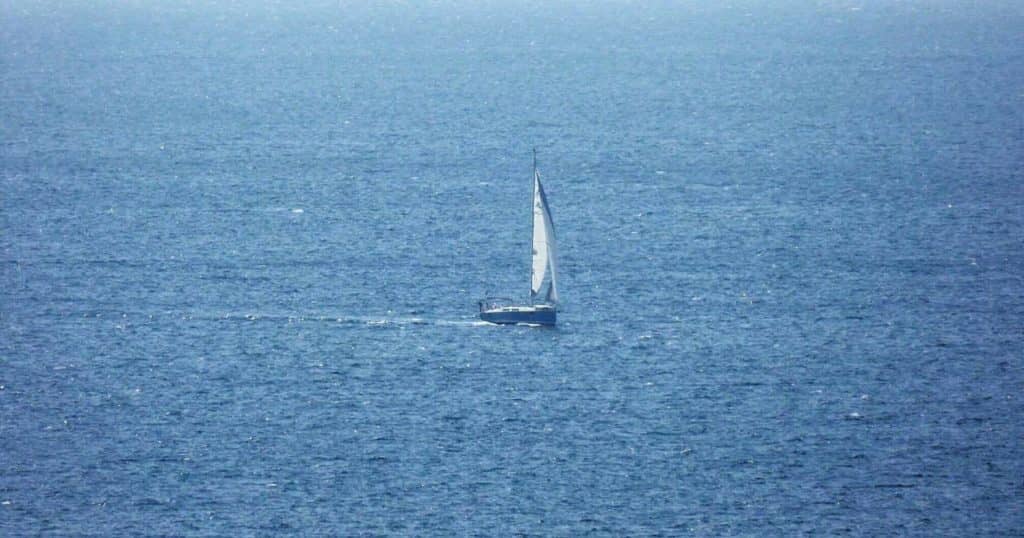 thassos aeolus yacht on the aegean sea 