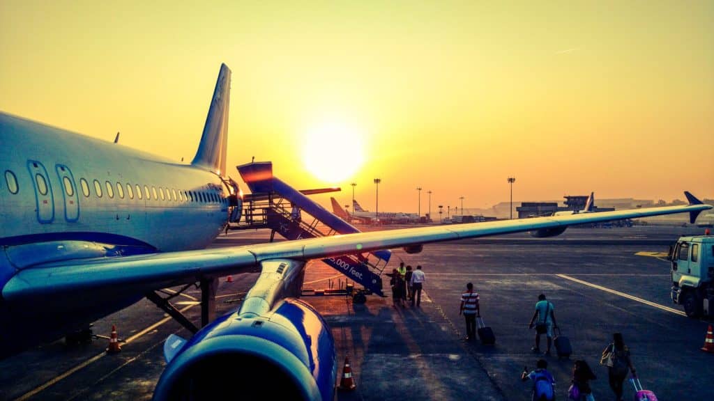 plane at the airport