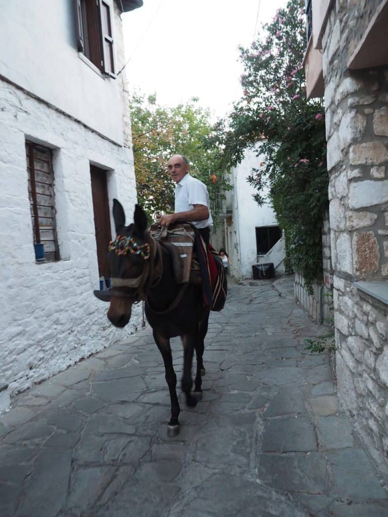 locals in Theologos