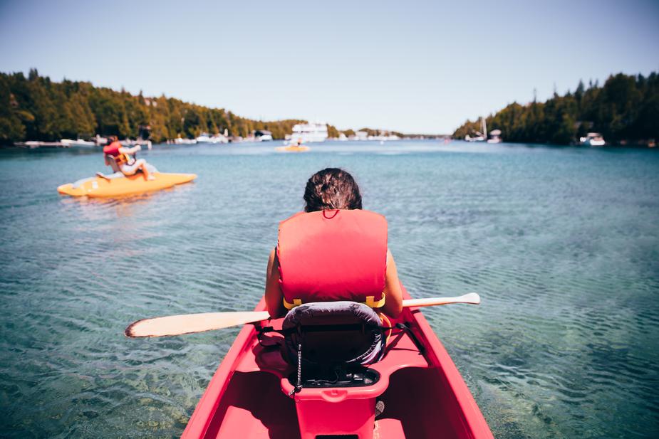 resting-from-paddling