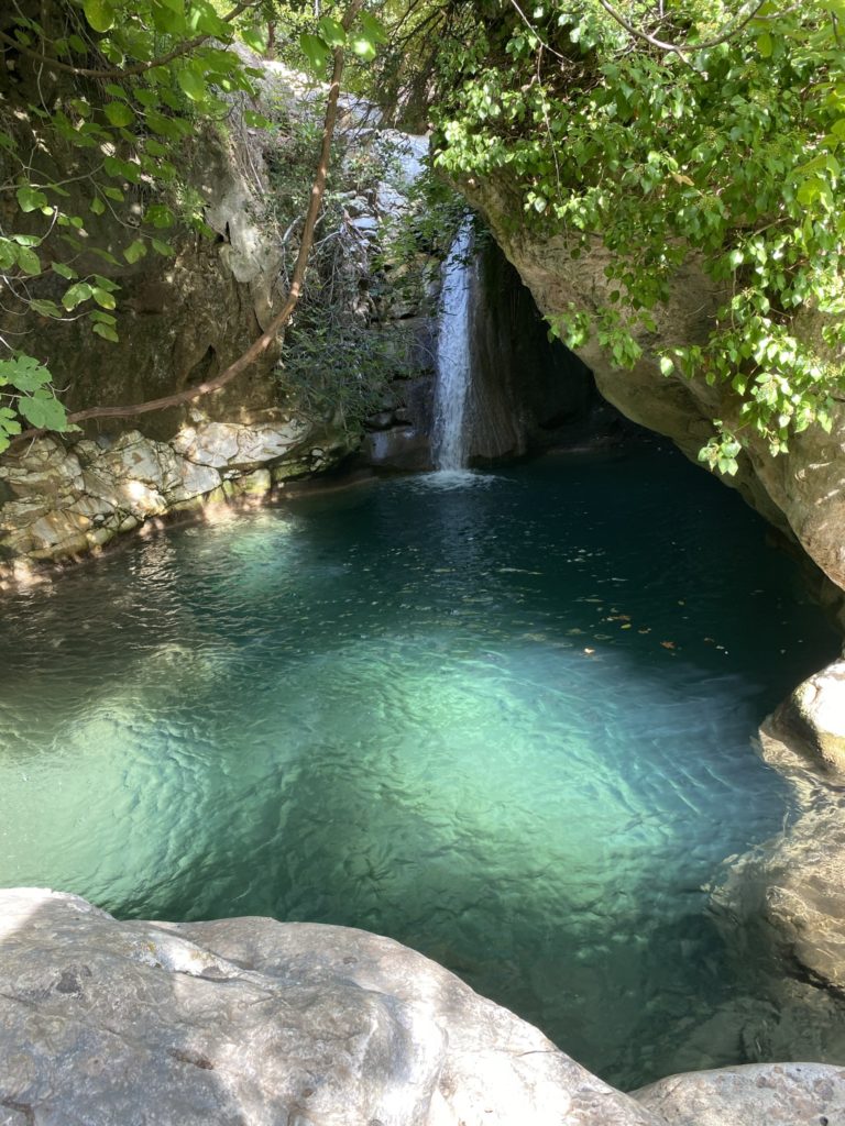 waterfalls theologos