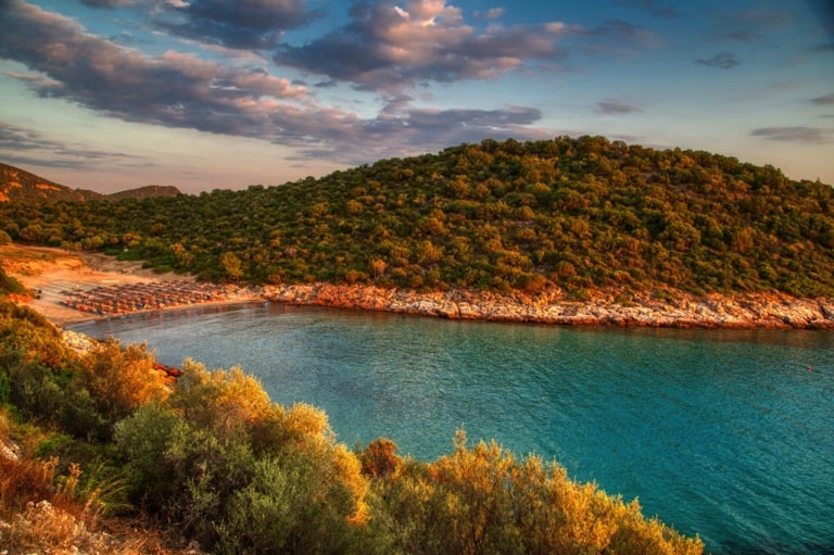 Sunset at Atspas Beach