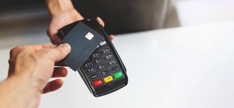 Credit Card and POS Terminal