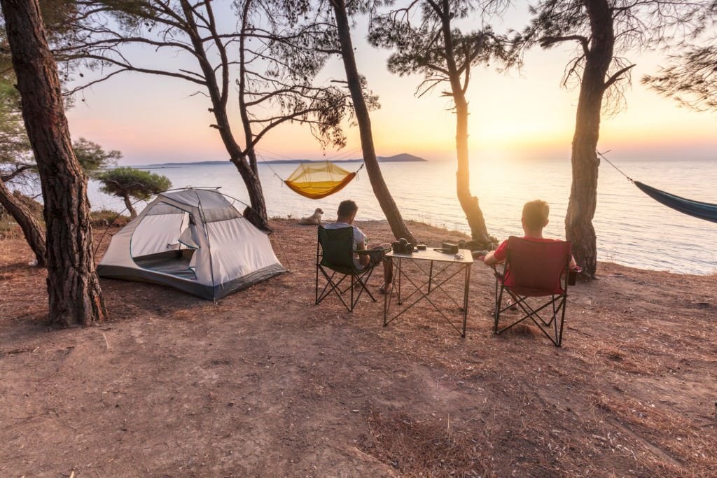 Campsites in Thassos