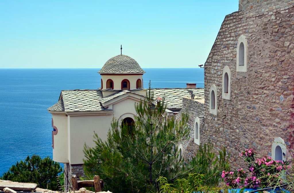 Thassos Architecture Monastery