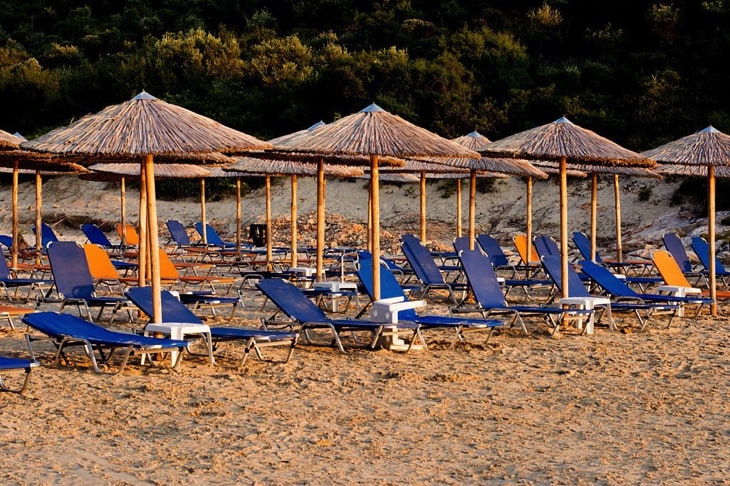 Atspas Beach on Thassos