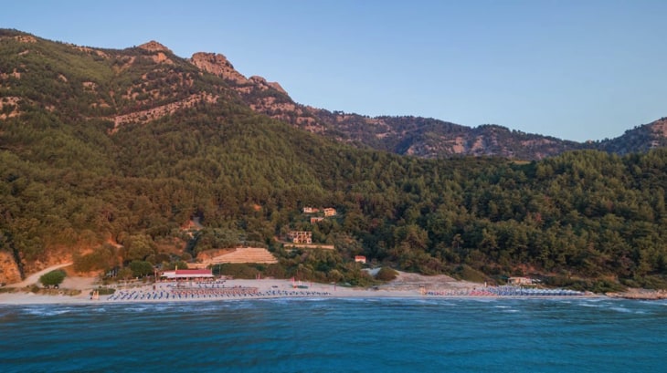 paradise beach thassos