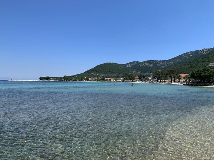 Skala Rachoni beach