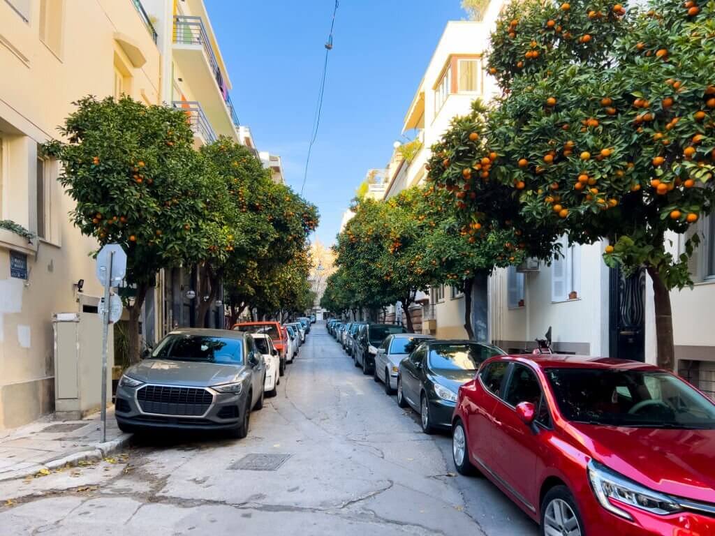 Greece Street Parking 