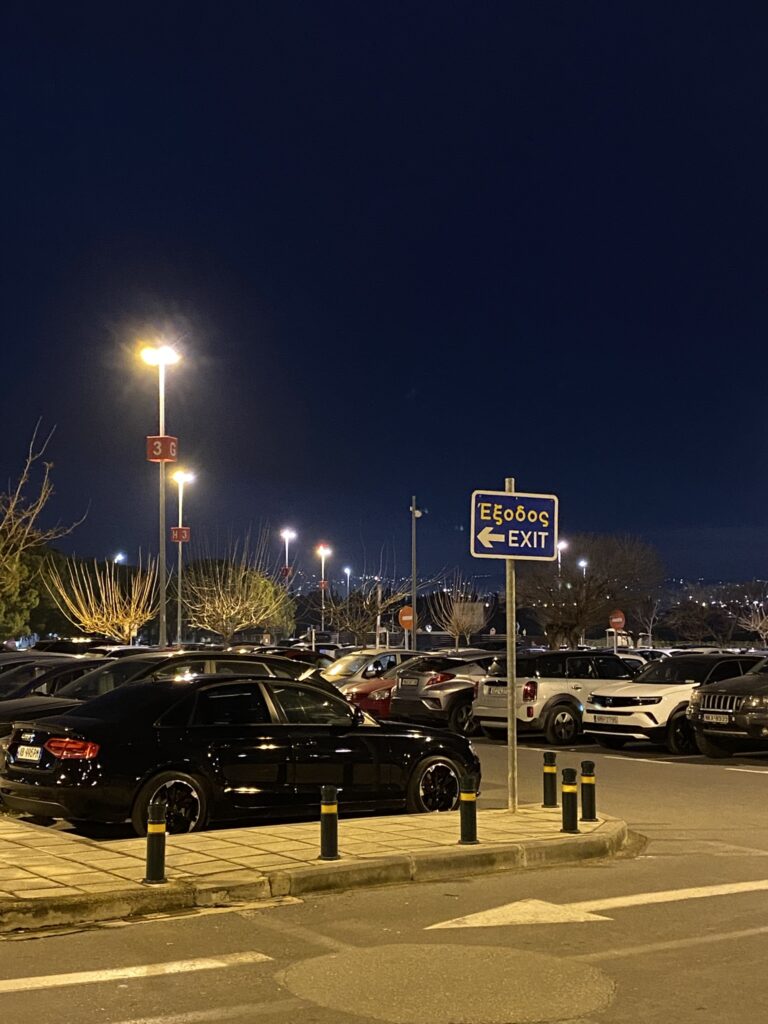 parking w Salonikach