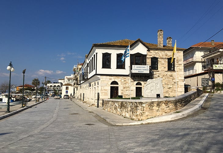 Mit dem Taxi nach Limenas Thassos fahren